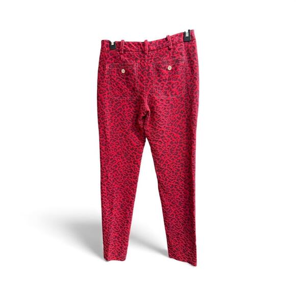 $298! Zadig & Voltaire Prune Jac Leo Cheetah-Print Pants EU 34 / US 4 Pre-Loved - Picture 5 of 5
